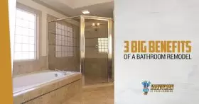 Handyman bathroom remodel featured