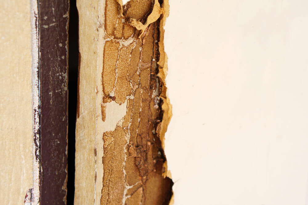 Termites Damaged Wood