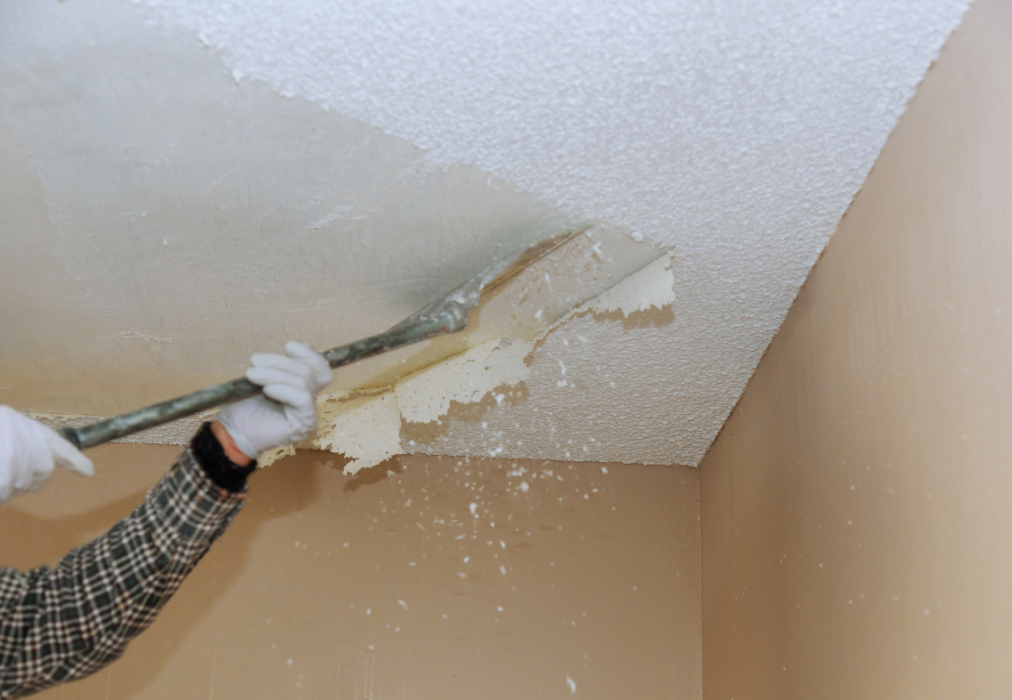 popcorn ceiling The Average Cost Of Removing Popcorn Ceilings In Washington DC
